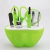 Apple Shaped Manicure Set Nail Art Clippers And Scissors Tools 1pc