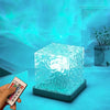 Ocean Wave Ripple Projector Night Lamp With Remote Control For Restaurant, Home Decor 1pc