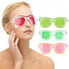 Fruit Ice Gel Eye Mask Cold Compress Mask For Spa Therapy 1 pc