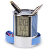 Digital Clock Pen holder For Office Calendar Temperature Display 1 pc