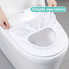 Disposable Toilet Seat Cover, Hygienic Single Use Paper Toilet Seat Cover for Travel, Public Toilets, Hotels & Offices (Pack of 2)