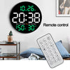 LED Digital Wall Clock With Temperature And Date For Home 1 pc