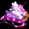 Party Flashing LED Shoelaces – Light Up Glowing Shoe Laces (Random Color, 1 Pair)