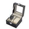 Luxury Leather Watch Box Premium 2 Slot Watch Organizer Box For Watch Collectors, Gifts 1 pc