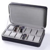 Luxury Leather Watch Box Premium 12 Slot Watch Organizer Box For Watch Collectors, Gifts 1 pc