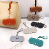 Leather Sunglasses Case Portable PU Compact Eyeglasses Travel Case 1 pc