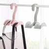 Rotating Handbag Hanger Hook Closet Storage Hooks For Bag Belt Tie Scarf 1 pc