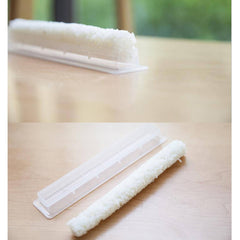 Sushi Rolls Mold Sushi Making Kit – Japanese Onigiri Rice Ball Maker, Plastic DIY Sushi Roll Mold Kitchen Tools Set White 1