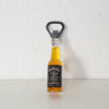 Whiskey Bottle Bottle Opener – Fun Fridge Magnet Opener for Beer, Wine & Soda Bottles 1pc
