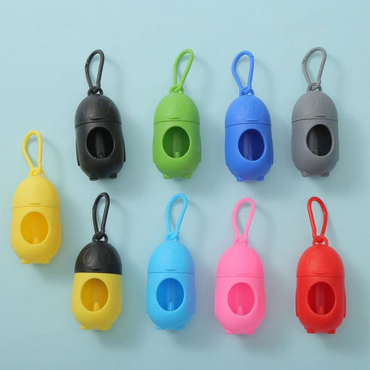 Penguin Disposable Bag Holder – Baby Diaper Disposal Bags with Portable Dispenser | Dog Poop Waste Bag Holder for Diapers, Pet Waste & Kids Potty Cleanup Random 1pc