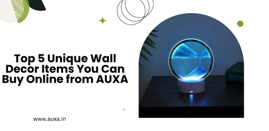 Top 5 Unique Wall Decor Items You Can Buy Online from AUXA