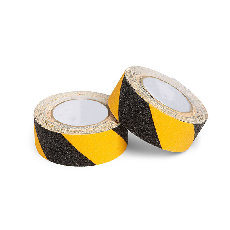 Anti Skid Grip Tape – Heavy Duty Stair Safety Tape for Slippery Surfaces, High Traction Anti-Slip Tape (Yellow & Black) 1pc