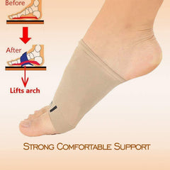Arch Support Pad Sleeves with Gel Cushions for Foot Pain Relief, Flat Feet & Plantar Fasciitis, Metatarsal Arch Support for Running, Walking & Daily Comfort Multicolor 1 Pair