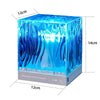 Ocean Wave Ripple Projector Night Lamp With Remote Control For Restaurant, Home Decor 1pc