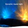 Ocean Wave Ripple Projector Night Lamp With Remote Control For Restaurant, Home Decor 1pc