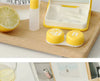 Book Shape Contact Lens Case Contact Eyes Lens Case With Mirror For Travel Case 1pc