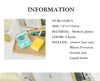 Book Shape Contact Lens Case Contact Eyes Lens Case With Mirror For Travel Case 1pc
