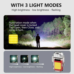 COB Torchlight Travel Lighter Dual-purpose Mini Travel Torch Lighter 1 pc