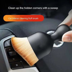 Car Interior Cleaning Brush – Soft Scratch-Free Detailing Brush for Dashboard, Air Vents & Engine Bay Dust Removal Multicolor 1 pc