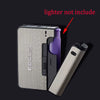 Cigarette Case with Built-in Refillable Lighter – Smart Automatic Cigarette Holder 1pc