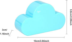 Cloud Magnetic Key Holder – Wall Mounted Magnet Organizer for Keys & Accessories, Cute Cloud Shape Secure Storage Holder for Home & Office Multicolor 1pc