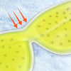 Fruit Ice Gel Eye Mask Cold Compress Mask For Spa Therapy 1 pc
