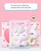 Cartoon Squishy Cover Notebook For Stress Relief And Mindfulness Writing 1pc