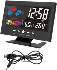 Large Display Alarm Clock Blue Screen Led Clock 1 pc