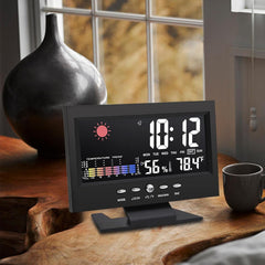 Large Display Alarm Clock Blue Screen Led Clock 1 pc