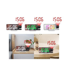 Digital Projection Alarm Clock Bedroom Decor Date Display 1 pc