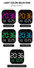 Digital Clock LED Wall Alarm Clock with Remote Control | Large Display, Timer Function, Auto Dimming | Living Room Bedroom Office 1pc