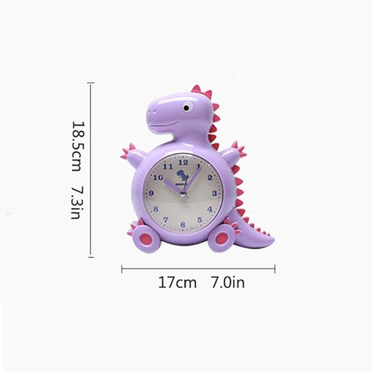 Dinosaur Shaped Alarm Clock For Kid's Bedroom Gift Living Room Decor 1pc