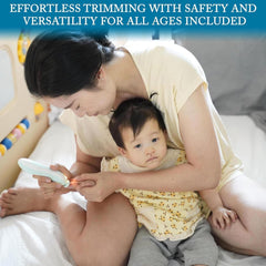 Electric Baby Nail Trimmer Safe Filer Baby Nail Cutter Set