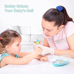 Electric Baby Nail Trimmer Safe Filer Baby Nail Cutter Set