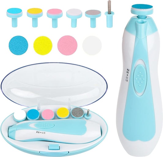 Electric Baby Nail Trimmer Safe Filer Baby Nail Cutter Set