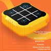 Electronic Tic Tac Toe Bolt Game – Portable Travel Puzzle & Strategy Game for Kids & Adults Yellow 1pc