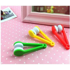 Eyeglass Cleaner Brush, Mini Glasses Cleaning Tool with Microfiber Bristles for Sunglasses, Spectacles & Lenses, Portable Lens Cleaner for Daily Use Multicolor 1pc