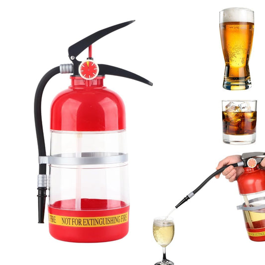Fire Extinguisher Shaped Beer Dispenser Cocktail Shaker Portable Beverage Dispenser 1 pc