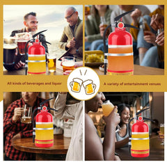 Fire Extinguisher Shaped Beer Dispenser Cocktail Shaker Portable Beverage Dispenser 1 pc