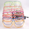 Flashing Led Party Glasses EL Wire For Party, Festivals And Nightclubs 1PC