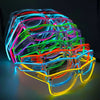 Flashing Led Party Glasses EL Wire For Party, Festivals And Nightclubs 1PC