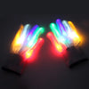 Halloween Party LED Gloves Luminous Flashing Color Changing Gloves 1pair