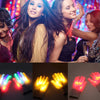 Halloween Party LED Gloves Luminous Flashing Color Changing Gloves 1pair