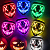 Halloween LED Party Mask Luminous for Devil Mask 1PC