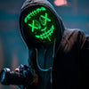 Halloween LED Party Mask Luminous for Devil Mask 1PC