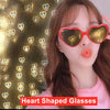 Heart Shaped Diffraction Goggles For Party, Festivals Nightclubs 1 PC