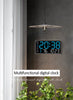 LED Digital Wall Clock With Date And Week Display For Home Decor And Office 1pc