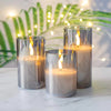 LED Flameless Candles With Remote Control Flickering Candles For Outdoor And Indoor Home Decor, Parties Pack of 3