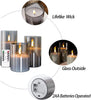 LED Flameless Candles With Remote Control Flickering Candles For Outdoor And Indoor Home Decor, Parties Pack of 3