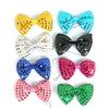 LED Party Bow Tie Flashing  Sequin Bow Tie For Party, Weddings Night Events 1 PC